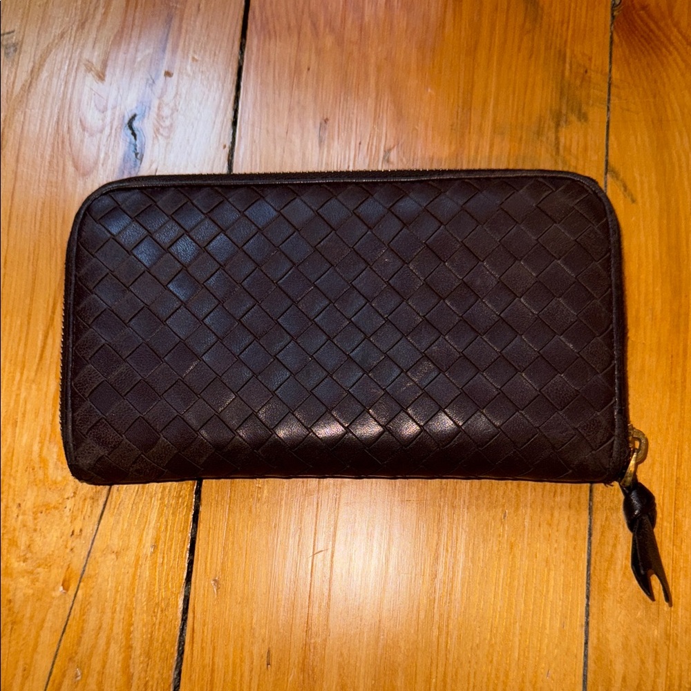 Bottega Veneta Woven Leather Wallet
